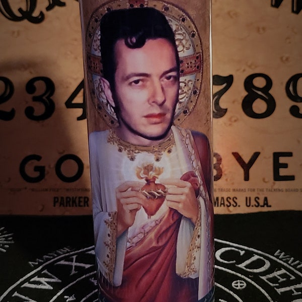 Joe Strummer prayer candle