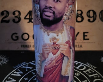 Damian Lillard prayer candle