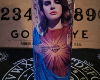 Lana Del Rey prayer candle