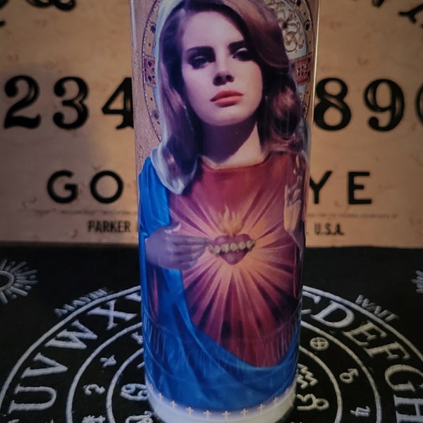 Lana Del Rey prayer candle