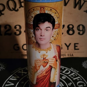 David Byrne Talking Heads prayer candle