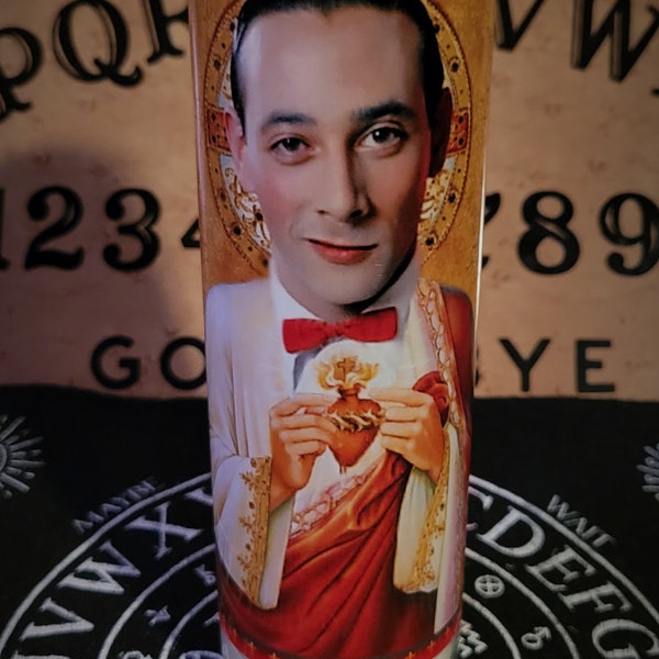 Pee-wee Herman prayer candle