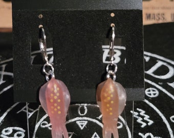 Squid earrings