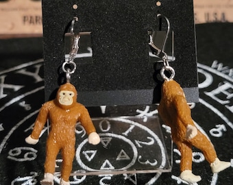 Bigfoot earrings