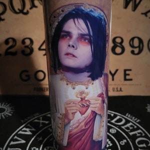 Gerard Way prayer candle