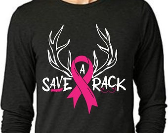 Save A Rack - BREAST CANCER AWARENESS. Svg for cut file. Svg, Png, Dxf file. Cricut - Vinyl cutters. Digital download
