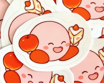 Kirby Glossy Vinyl Sticker: Die Cut, 2 inch