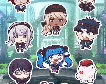 The Hundred Line Sticker Sheet: Handmade Vinyl Decals, Laptop Stickers