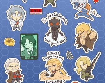 MGS 1 4.6 x 6.5 Sticker sheet