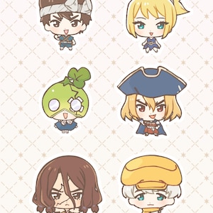 Dr Stone Sticker Sheet | DCST 3x6 Sticker sheet