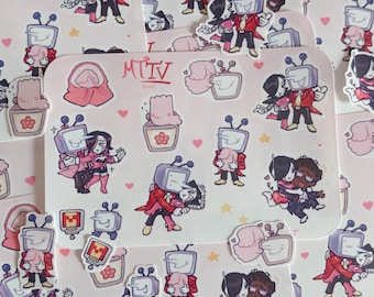 Mettatenna Sticker Sheet | MTTV mini sticker sheet