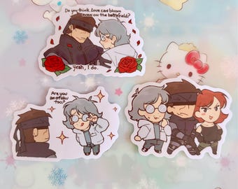 Metal Gear Solid Tanker Incident Stickers | 2.5" Vinyl Stickers