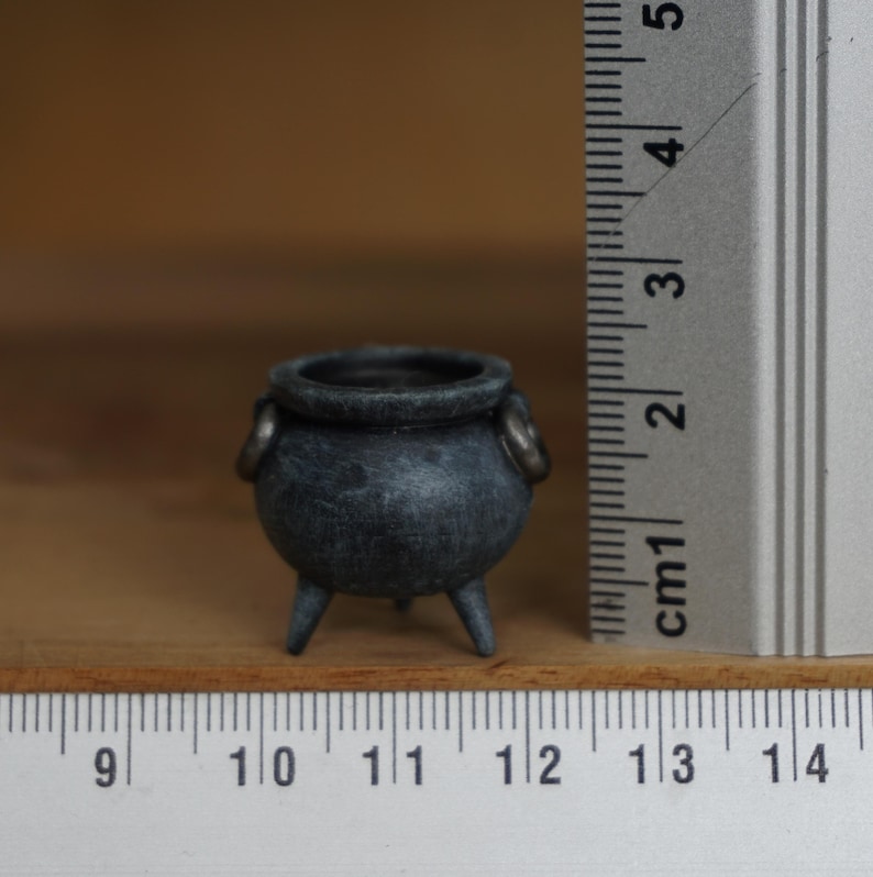 Miniature Cauldron, Witch Wizard Diorama Scale 1:12 - Etsy