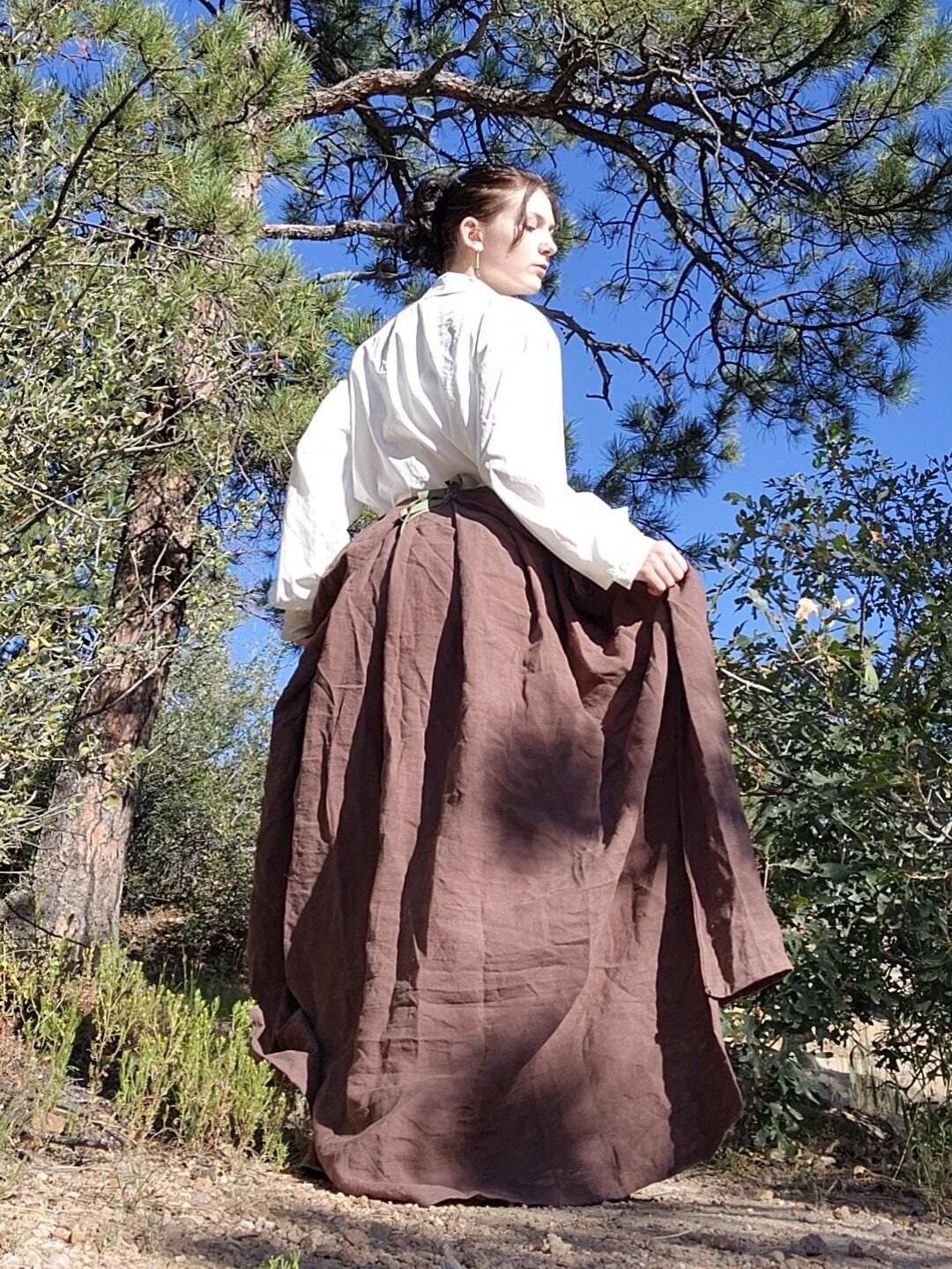 18th Century Skirt Etsy