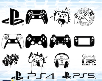 Gaming svg bundle, gaming svg, game tools svg, ps5 svg, playstation svg, gaming life, gaming time, gamer boy, gaming girl, silhoeutte,cricut