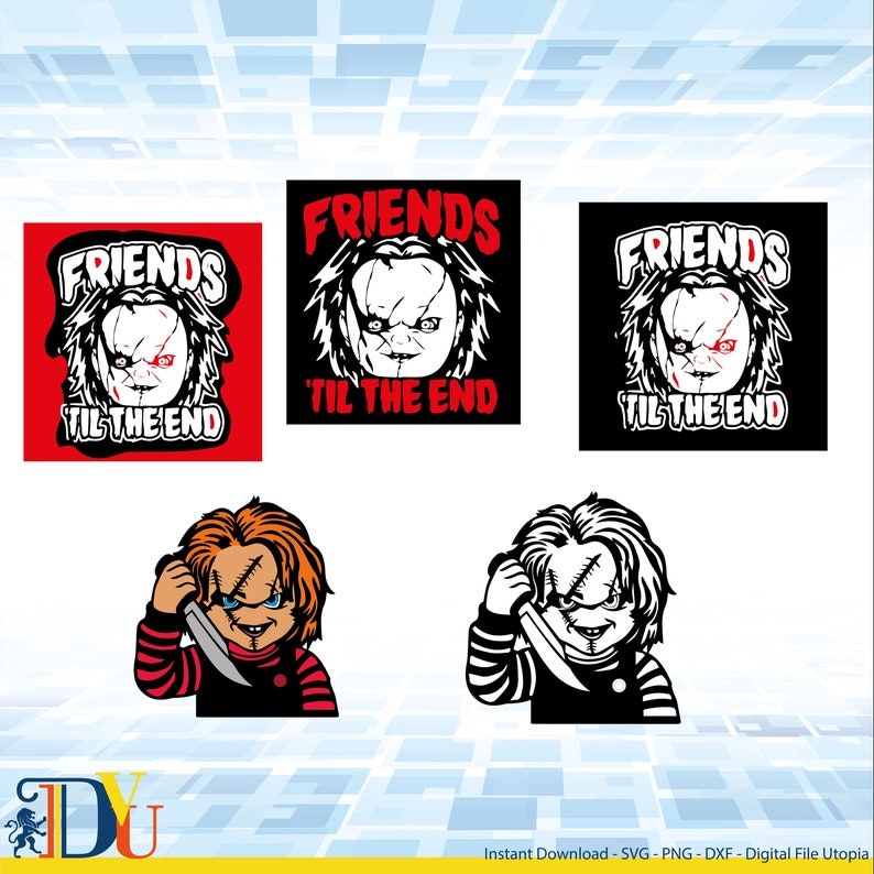 Chucky Couronne De Noël Friends Til The End Sweatshirt