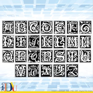Medieval Font svg, Old English font, stone font svg, fancy font, celestial font, calligraphy font, vintage font, retro font, antique font