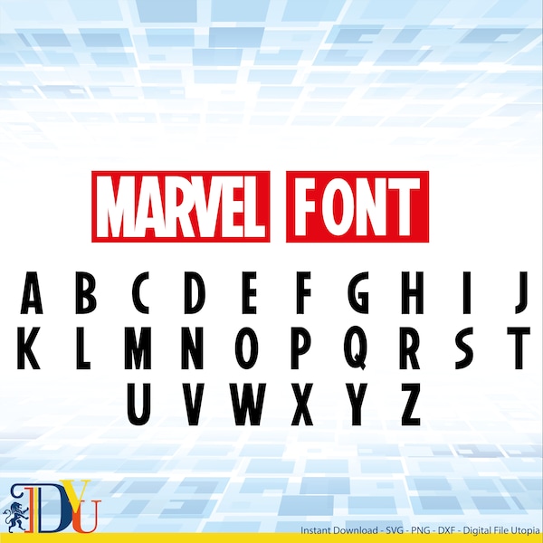 Superhero font svg, movie font svg, hero font svg, font file, ttf files, superhero font ttf