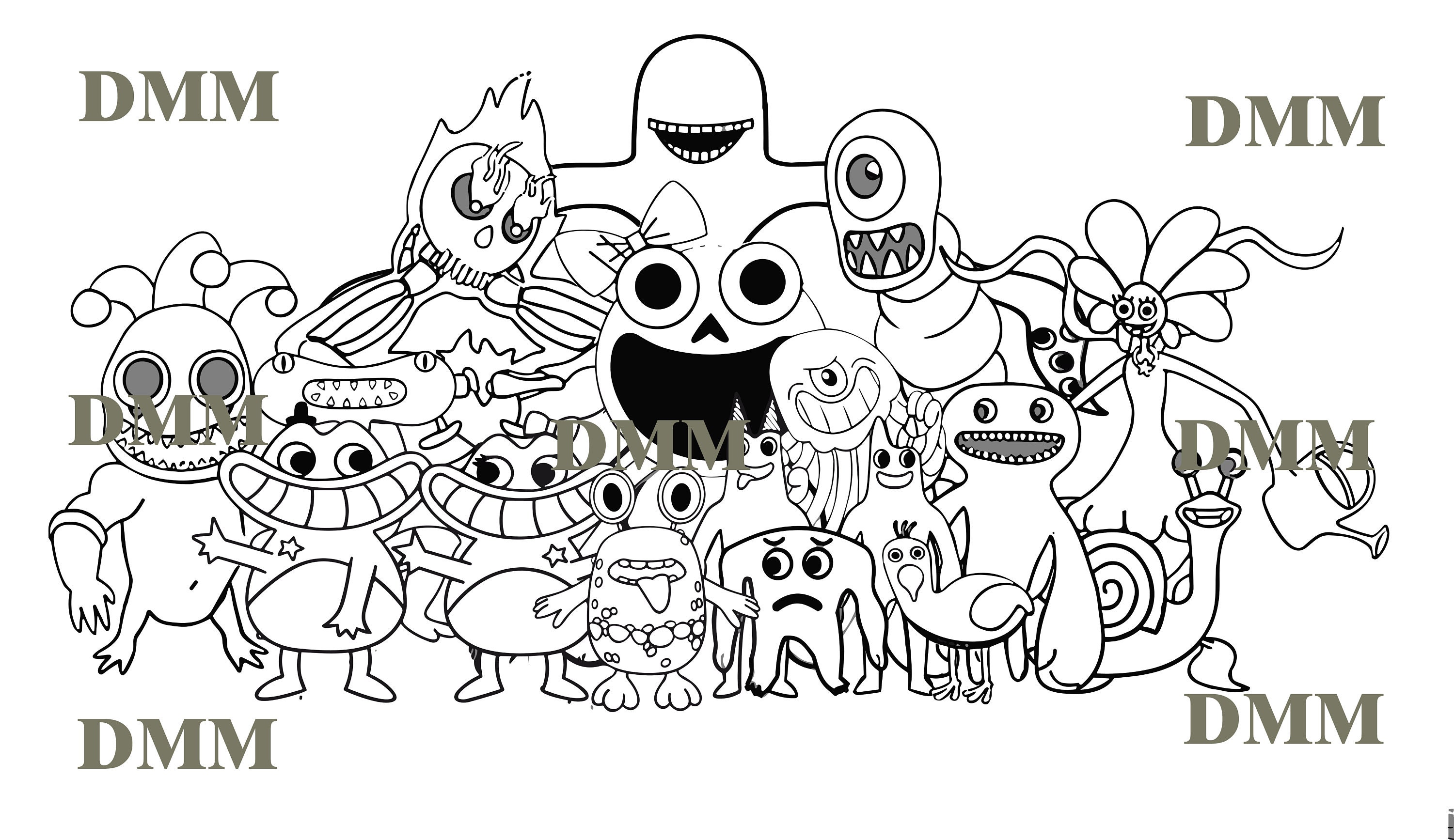 Nibbler Garten Of Banban Coloring Pages Nibbler Garten Of Banban Coloring Pages