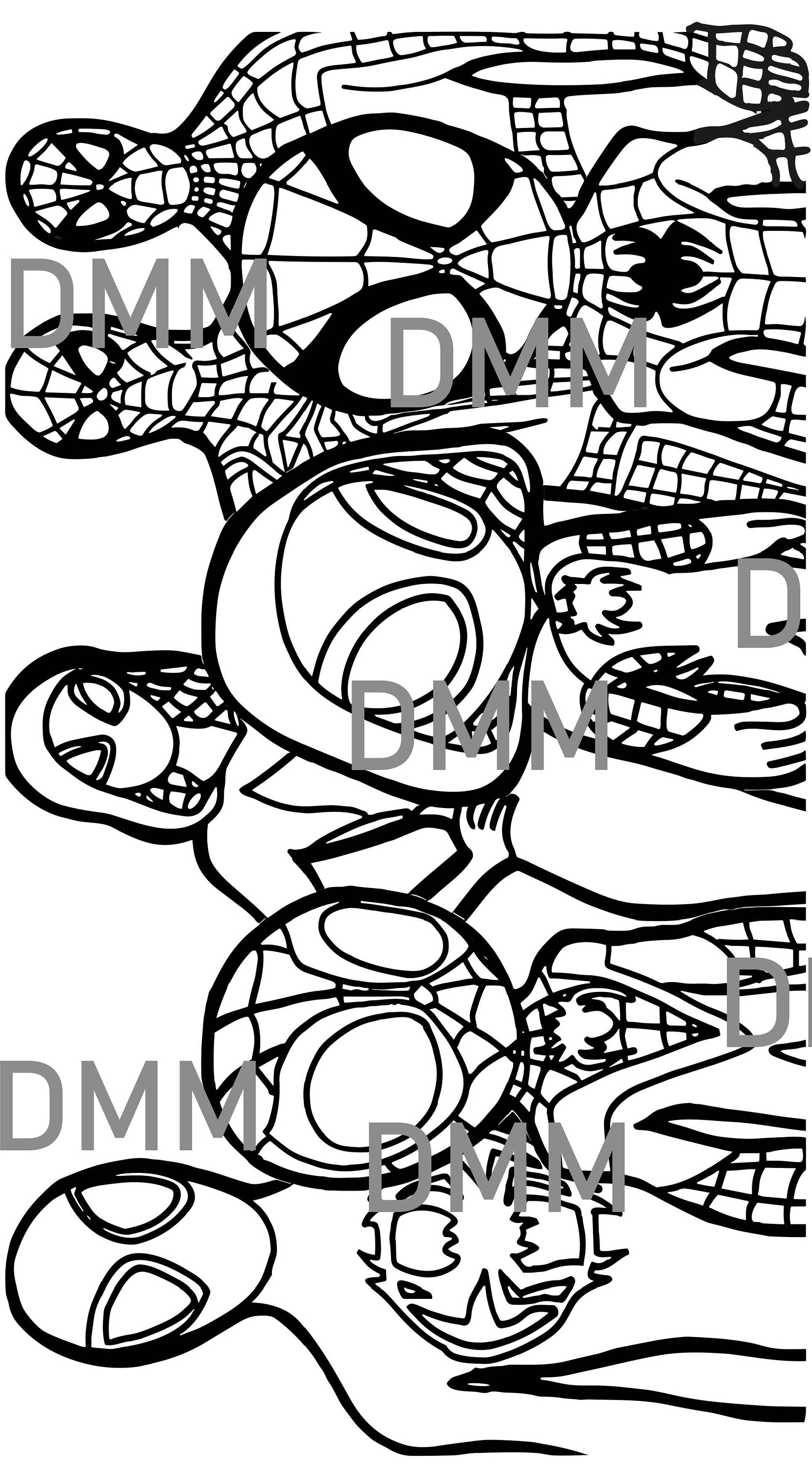 Spidey and Friends Coloring Pages Instant Download Spider-man - Etsy