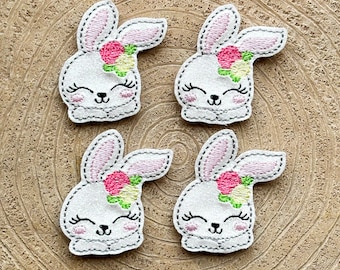 Glitter Bunny Felties