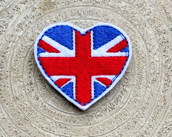 Union Jack-hart Felties