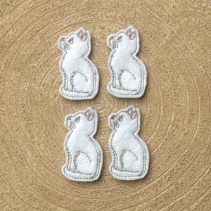 Witte kattenvilten
