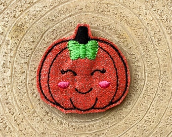 Glitter Pumpkin Felties