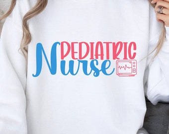 Pediatric Nurse Svg, Nurse Png, Nurse Life Svg, Nurse Mode All Day Every Day Svg, Nurse Svg, Retro Nurse Svg, stethoscope svg