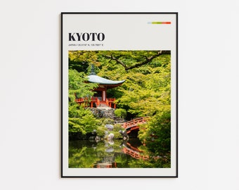 Kyoto Japan Poster | Kyoto Poster | Kyoto Wall Art | Kyoto Print | Kyoto Digital Poster | Digital Download