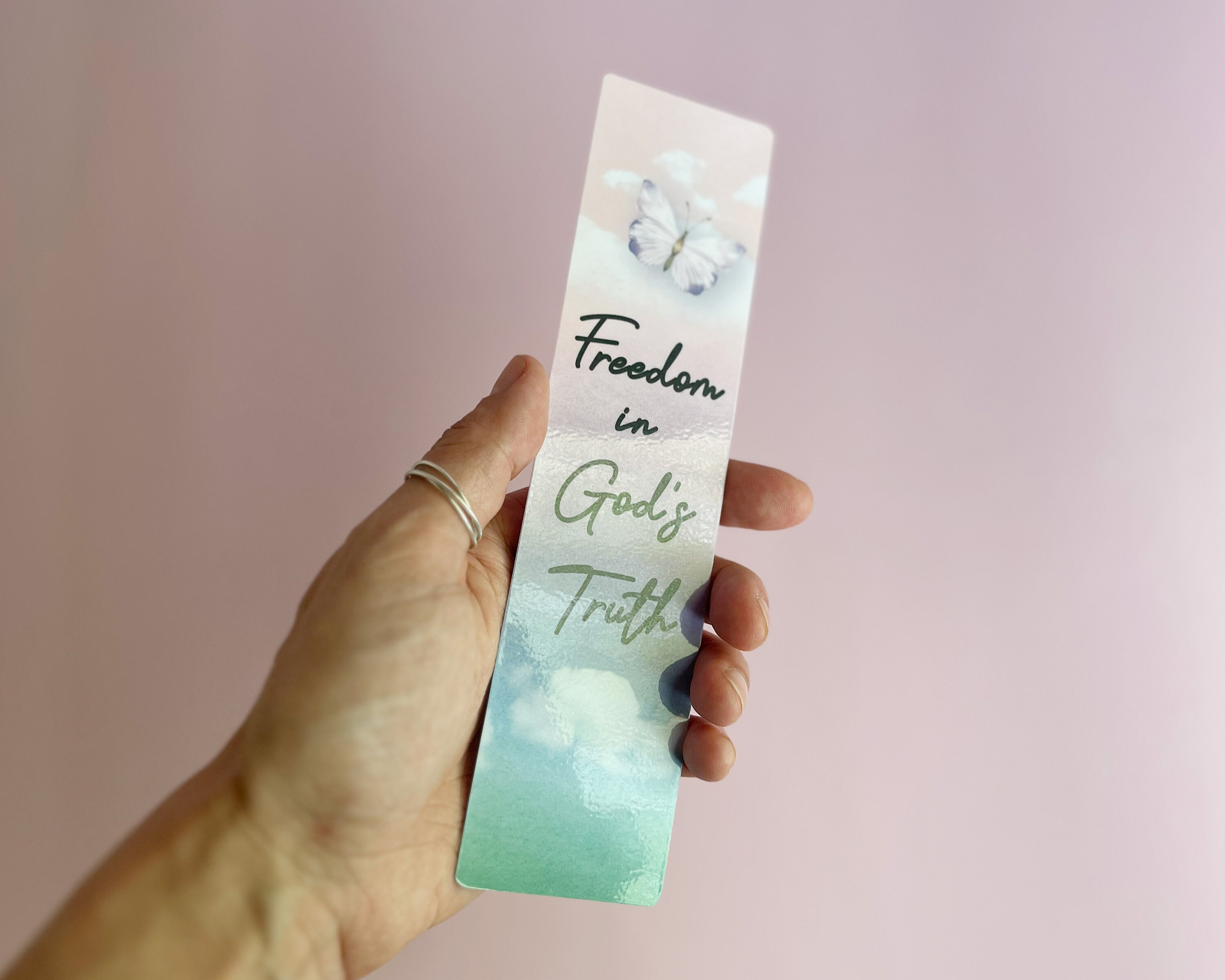 Freedom Bookmarks Freedom in God's Truth Bible Verse John 8:31-32 Bookmark | Sky ...