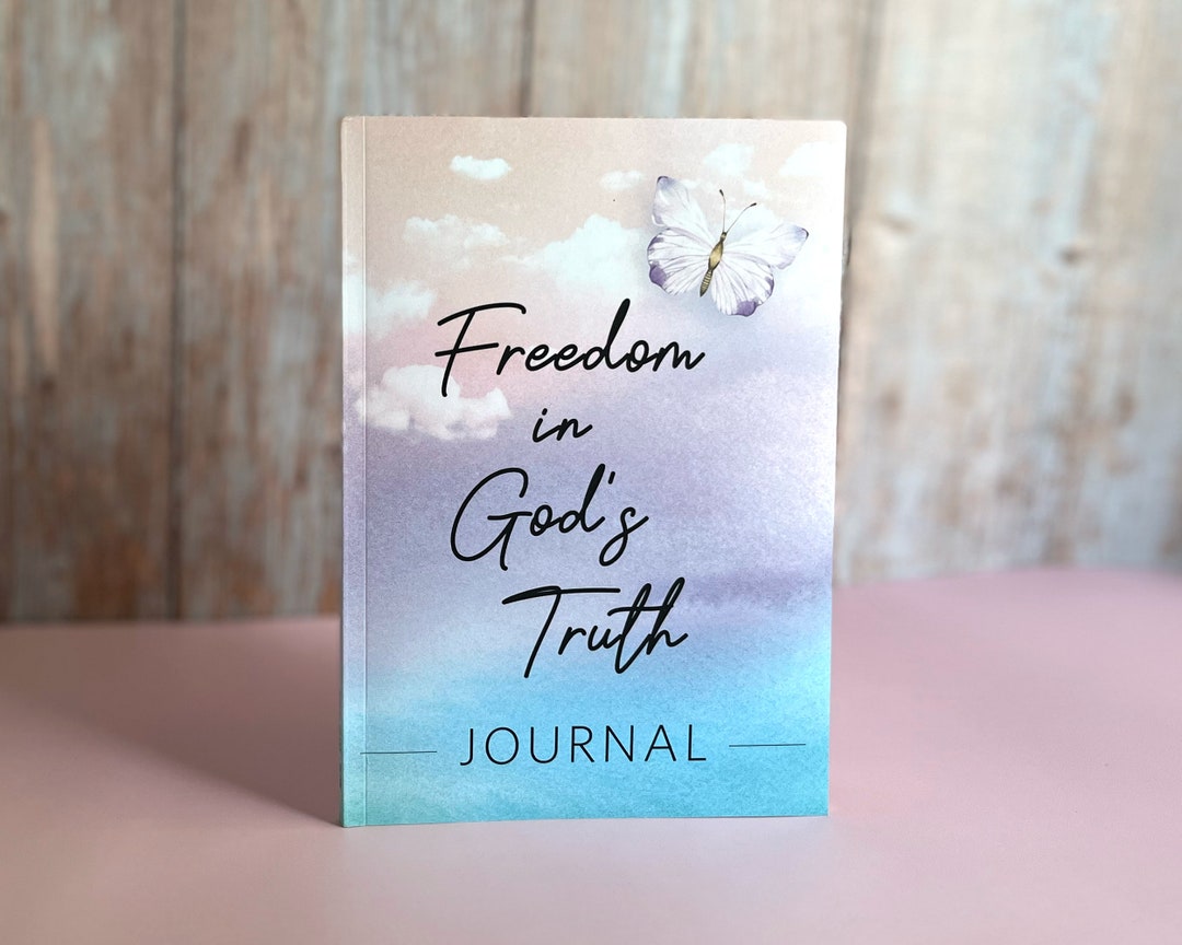 Truth Journal Freedom in God's Truth Journal | Daily Scripture Verse Bible Study ...