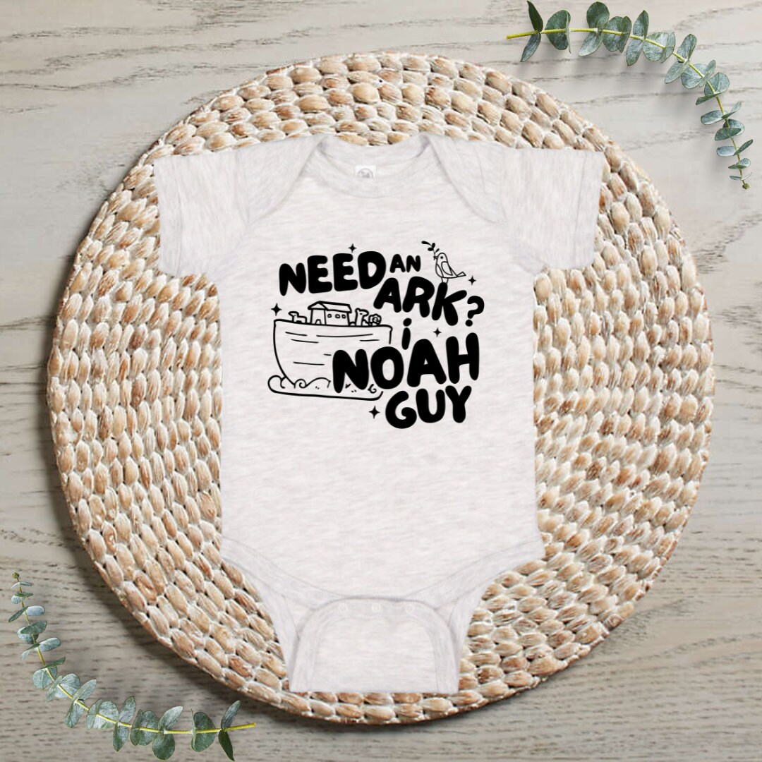 Christian Baby Clothes, Noah's Ark, Christian Baby Bodysuit, Need an
