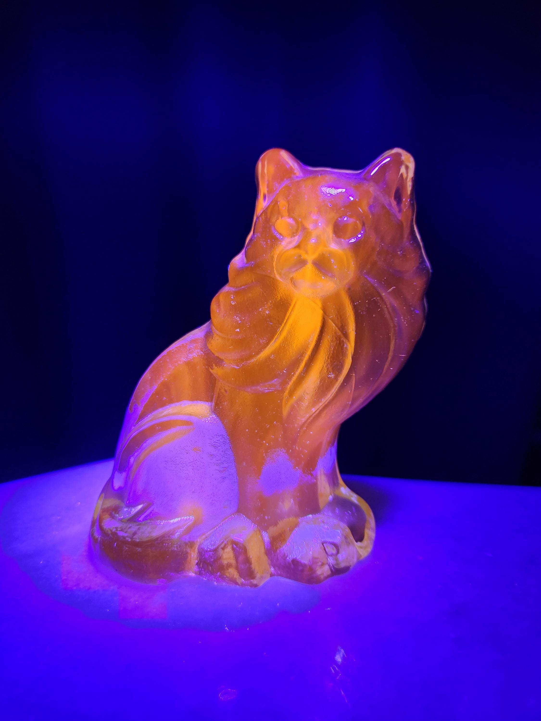 Sabino Glass Cat - Etsy