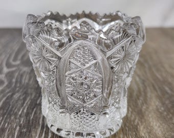 Imperial Clear Glass Toothpick Holder Mini Bud Vase - 2.5"