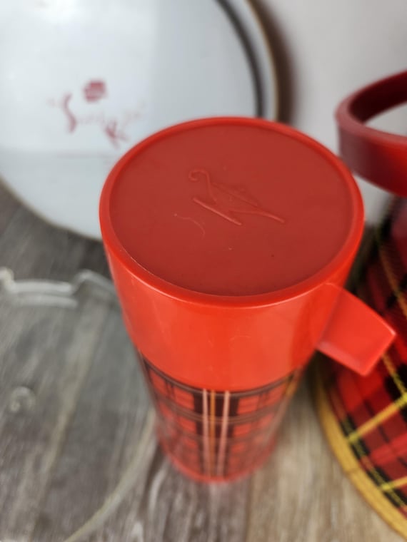 1960's the Skotch Kooler Red Plaid 4 Gallon Scottish Theme