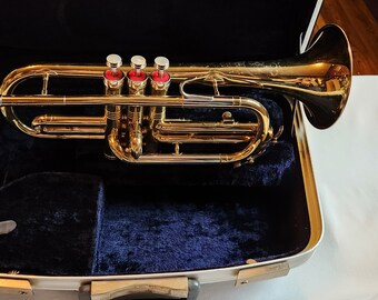 1967 Shooting Stars Director Trumpet Cornet with Mouthpiece & Case