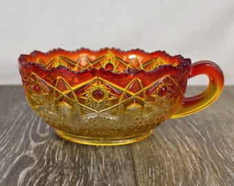 Bol retro LE Smith Quintec Amerbina de cristal para bayas - ¡BRILLA!