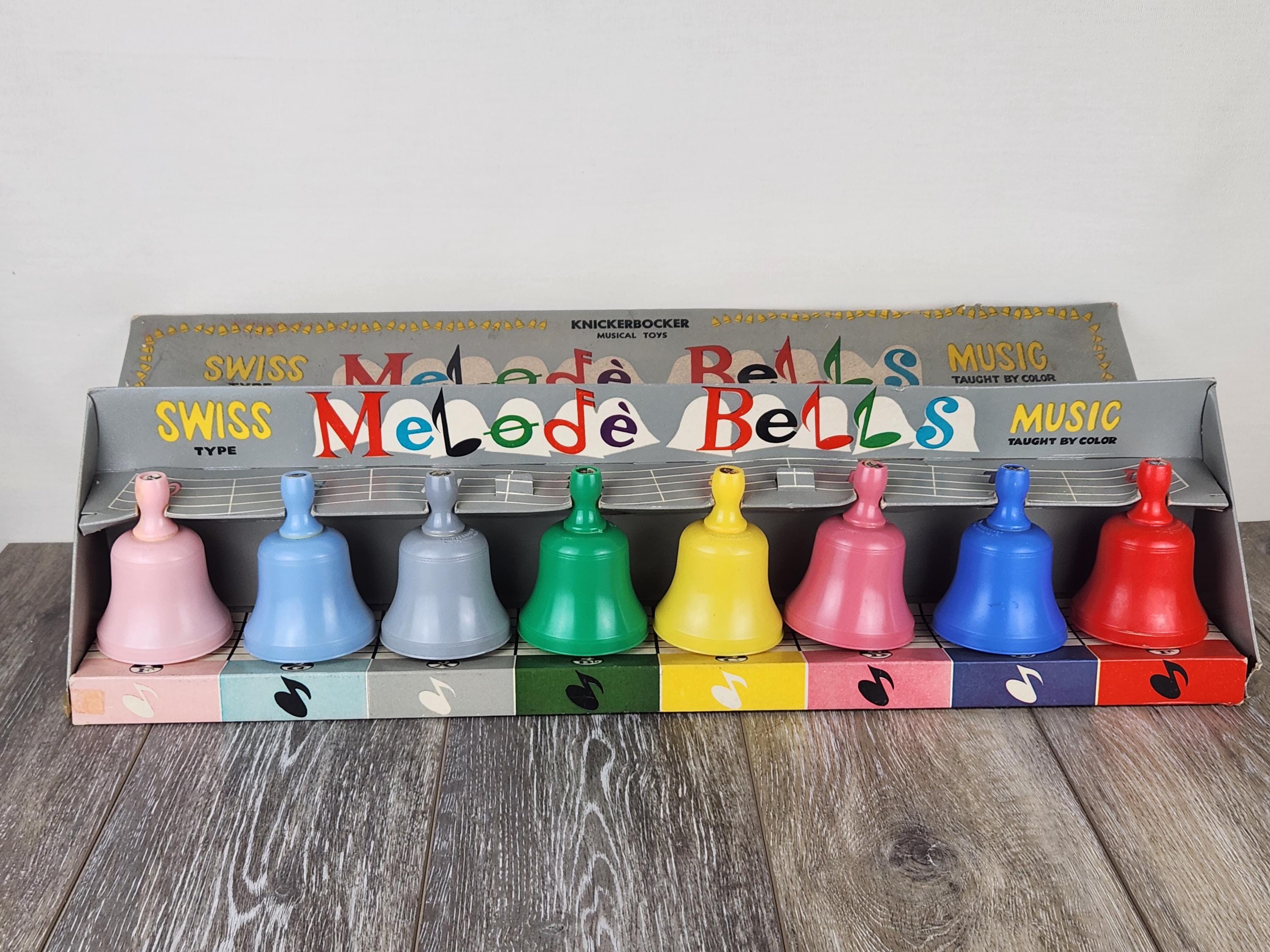 1950s Swiss Melode Bells - Knickerbocker Musical Toys - Teach