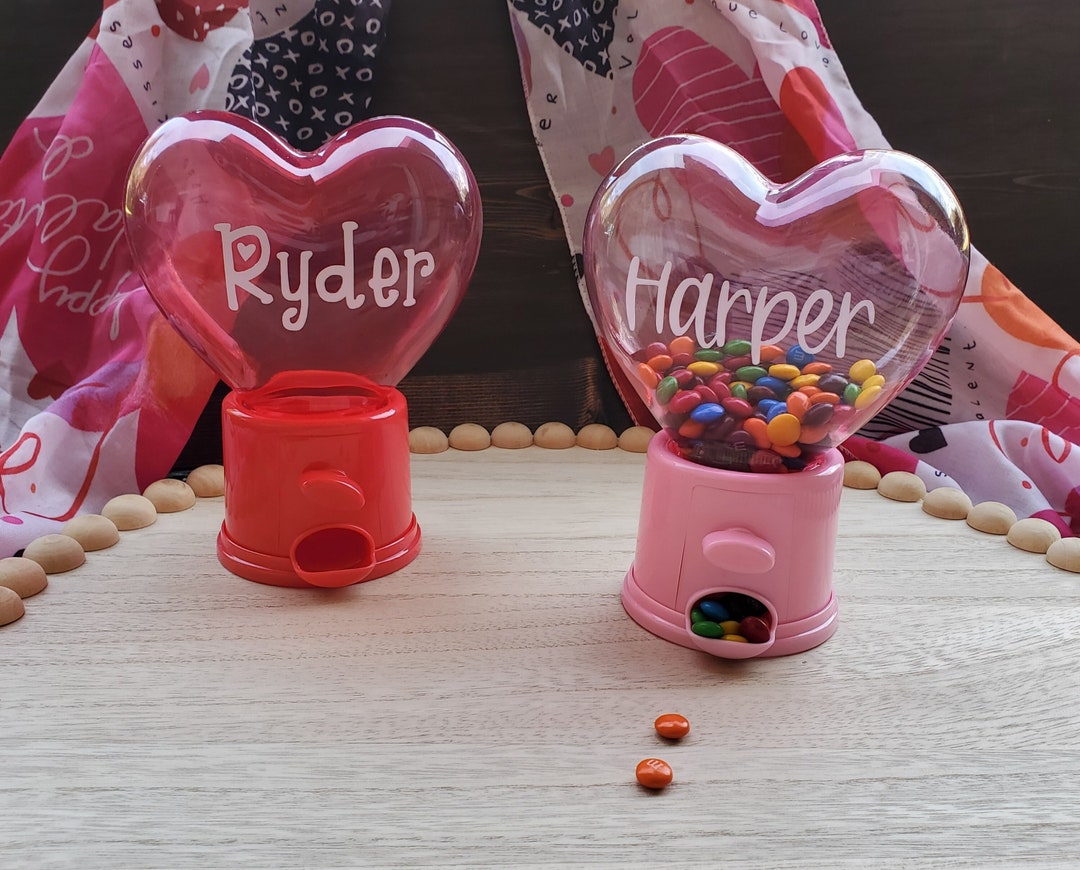 Personalized Candy Dispenser Etsy