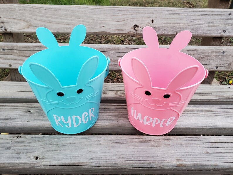 Personalized Easter Baskets Etsy