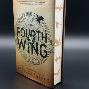 Fourth Wing by Rebecca Yarros - burned dragon edge