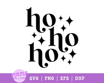 Ho Ho Ho SVG PNG Hohoho svg files Round Ornament SVG Christmas Vibes svg