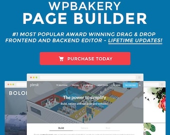 Nieuwste | WPBakery Page Builder voor WordPress | Levenslange updates | Onbeperkt aantal websites | Directe download