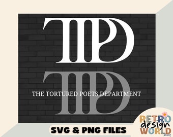 Tortured Poets Department Svg, Png, New Album TTPD Svg, Design for Cricut, Silhouette, Sublimation and Screen Printing, Fans Svg, Music Svg