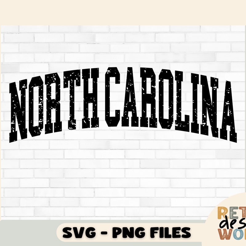 North Carolina Svg - Etsy
