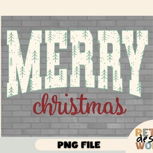 Merry Christmas Png, Christmas png, Merry Varsity Sublimation Design Downloads, Christmas Shirt Design, Retro png, Digital Download
