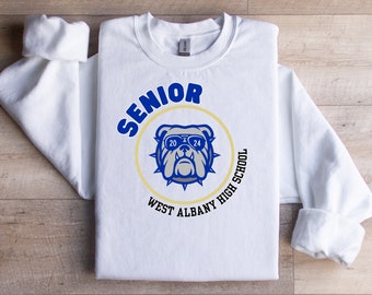 Local Oregon School Gear | West Albany High School Crewneck Sweatshirt, Albany Oregon