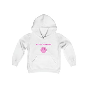 Sudadera con capucha de mezcla pesada para jóvenes imagen 1