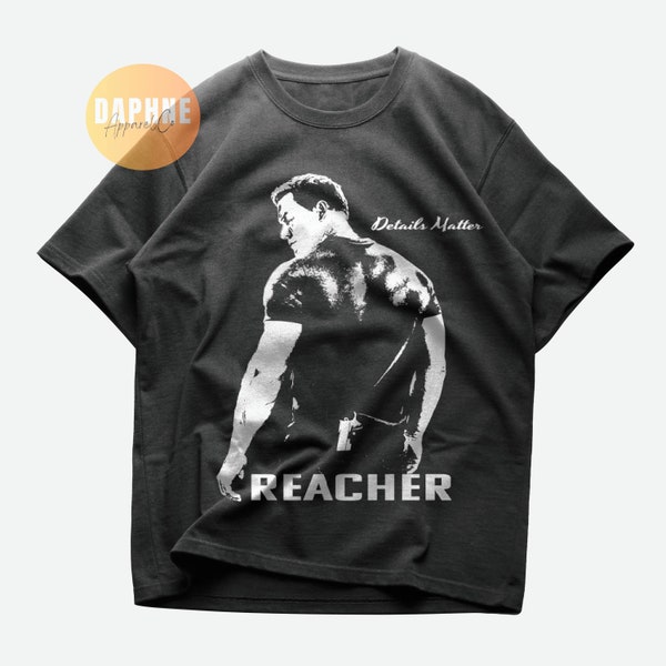 Reacher Alan Ritchson Unisex Shirt | Details Matter Jack Reacher 2023 2024 TV Show Lee Child Tee | Premium Cotton Shirt Gift For Him For Her